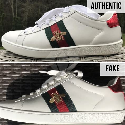 gucci bee sneaker real or fake|gucci new ace sneakers women's.